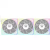 Ventiliatorių rinkinys THERMALTAKE TOUGHFAN EX 140 ARGB Sync White — 140 mm, 3 vnt.