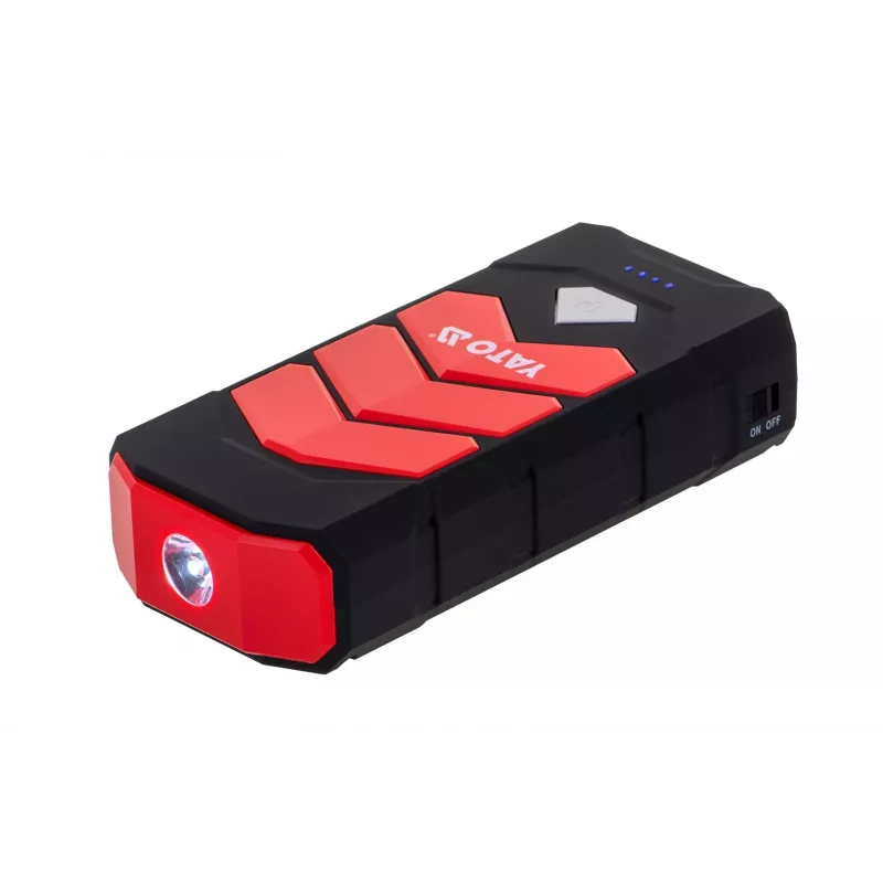Automobilinis užvedimo starteris YATO YT-83081, 9000 mAh, juodai oranžinis