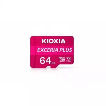 SD atminties kortelė Kioxia Exceria Plus 64GB Gen 2 UHS-I U3