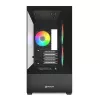 PC korpusas Sharkoon MK6 RGB Midi Tower Baltas