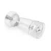 Druskos ir pipirų malūnėlių rinkinys Salter BW12949EU7, skaidrūs korpusai, rankinis malimas