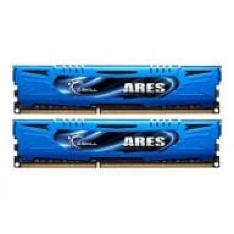 G.Skill ARES 16 GB DDR3-2133 (2x 8 GB) Dual-Kit, mėlyna, F3-2133C10D-16GAB