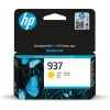 Originali HP 937 geltona kasetė, geltona, 1 vnt., 800 puslapių