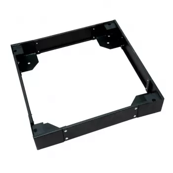 Racko postamentas Extralink Plinth 800x800 juodas metalinis 800mm plotis 800mm gylis 100mm aukštis