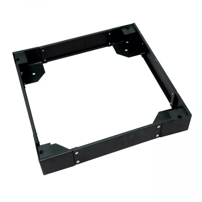 Racko postamentas Extralink Plinth 800x800 juodas metalinis 800mm plotis 800mm gylis 100mm aukštis