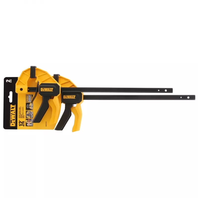 DeWalt DWHT0-83158 spaustuvai, 2 vnt., metaliniai dirbtuvių spaustuvai