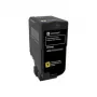 Lexmark 74C2SYE originalus geltonos spalvos kasetė, 1 vnt.