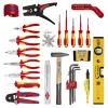 Knipex 00 21 33 E mechaniko įrankių rinkinys 22 įrankiai