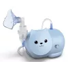 Omron Nami Cat NE-C303K-KDE purkštuvas (nebulizatorius) – kompresorinis inhaliatorius vaikams ir suaugusiems, 0,35 ml/min, mėlynas