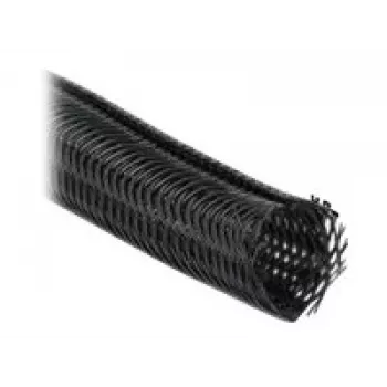 DeLOCK 19046 pinta apsauginė rankovė 10 m x 19 mm juoda
