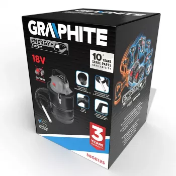 Graphite 58GE125 pelenų siurblys