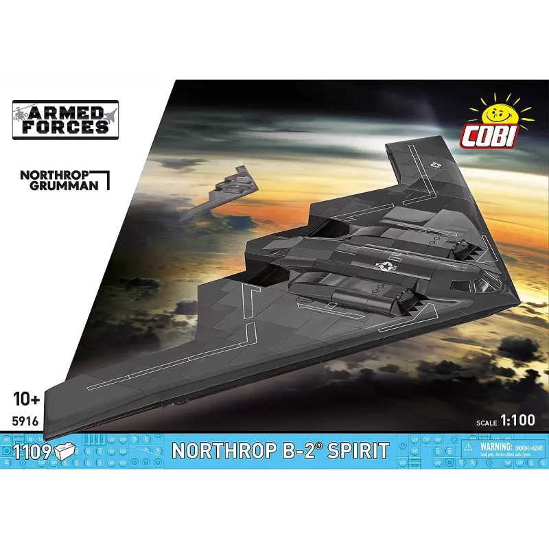 Konstruktorius Cobi Northrop Grumman B-2 SPIRIT modelis