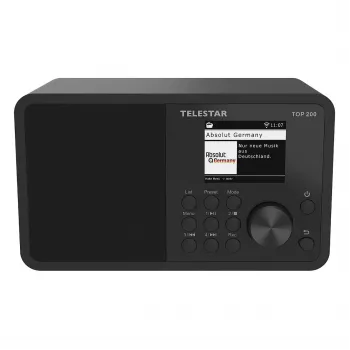 TELESTAR TOP 200 Schwarz Multifunktionsradios Stationär