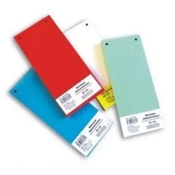 Kartoninis skirstytuvas SMLT SK-D-SP/M 11 x 23,5 cm mėlynas, pakuotė po 50 vnt.