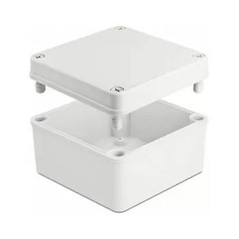 DeLOCK 60398 montažinė dėžė IP65 125 x 125 x 75 mm pilka