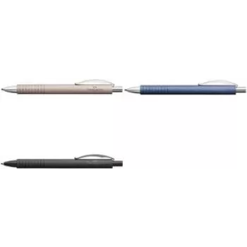Ištraukiamas tušinukas su segtuku Faber-Castell Essentio — aliuminio korpusas, juodas rašalas