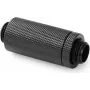 Alphacool ES D-Plug 41-69mm G1/4 AG į G1/4 AG - giliai juodas (17650)