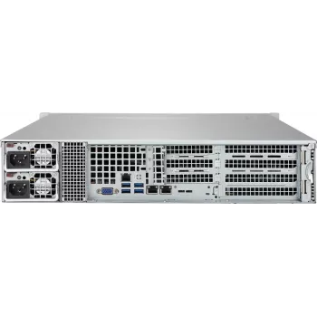 Supermicro SuperChassis CSE-213BAC8-R1K23WB – 2U 16x 2,5 inch SAS3/SATA serverio korpusas, 1200 W, juodas