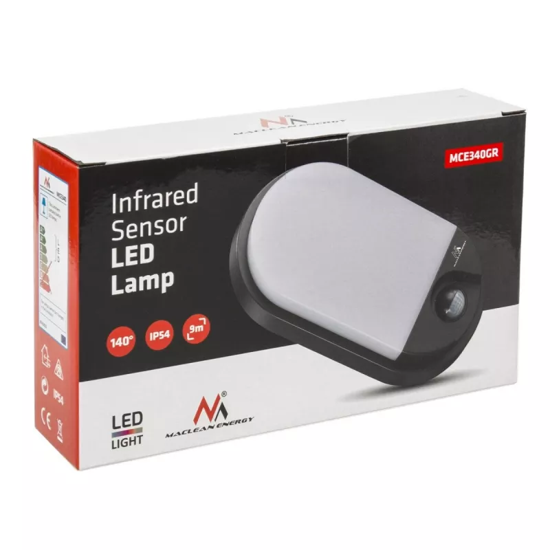 LED lempa MACLEAN MCE340G 15W 1100 lm – išorinis LED apšvietimas