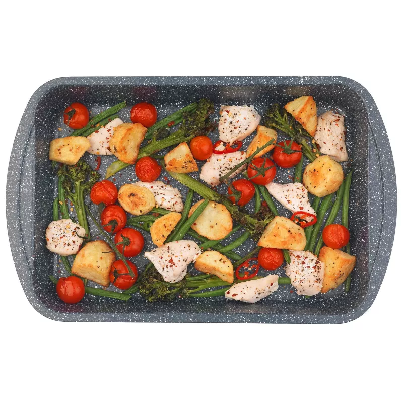 Keptuvė Russell Hobbs Nightfall Stone 38 cm – kepimo indas orkaitei