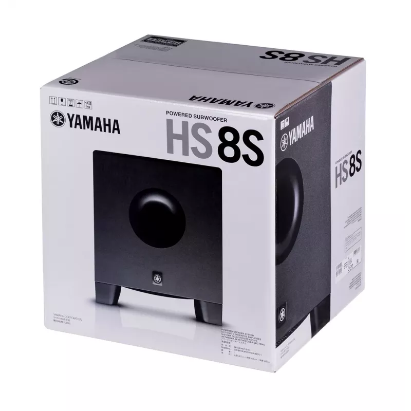 Yamaha HS8S garsiakalbis juodas 150 W