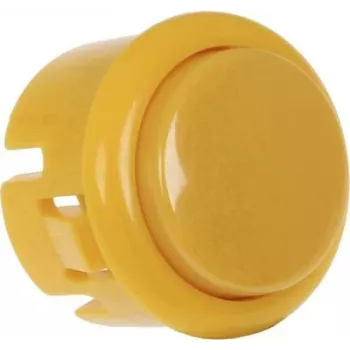 Joy-it geltonas arkadinis mygtukas su mikro jungikliu (BUTTON-YELLOW-MICRO)