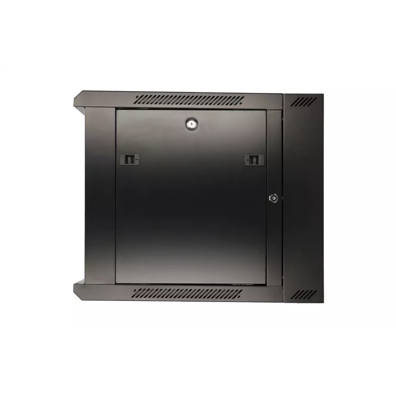 Extralink Rackmontavimo spinta 6U 600x600 AZH Juoda sieninė, varstoma