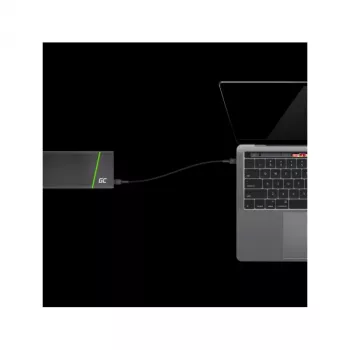 Green Cell KABGC31 USB laidas USB 2.0 0,3 m USB C juodas