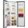 Gorenje HZF55082 NRS917E41XWD G400 – Laisvai pastatomas amerikietiškas šaldytuvas su šaldikliu, pilkas, 541 L, LED apšvietimas
