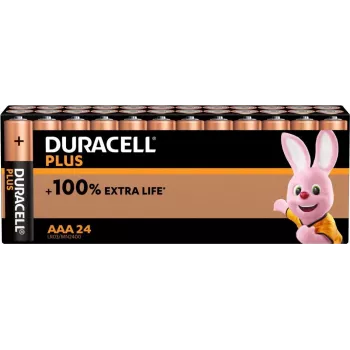 Duracell BATT.PLUS AAA, 24 vnt. pakuotė Vienkartinė baterija Šarminė