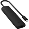 Satechi 7-in-1 USB-C Slim Multiport Adapter su Ethernet (USB-C PD, 2x USB-A, HDMI 4K, Ethernet, micro/SD kortelių skaitytuvas) (Juoda)