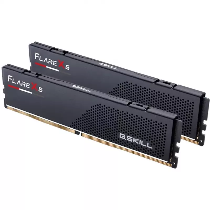 DIMM 64 GB DDR5-6000 (2x 32 GB) Dual-Kit, Arbeitsspeicher schwarz, F5-6000J2836G32GX2-FX5, Flare X5, AMD EXPO