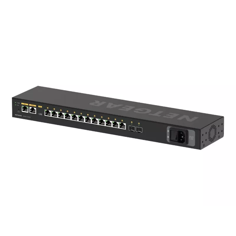 NETGEAR M4250-12M2XF valdomas L2/L3 2.5G eterneto jungiklis 1U juodas