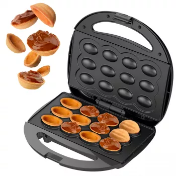 Adler AD 3071 Keptuvė riešutiniams sausainiams (12 vnt.) Juoda
