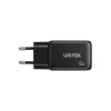 Unitek sieninis įkroviklis GAN 65W su 2x USB-C ir 1x USB-A, Power Delivery 3.0