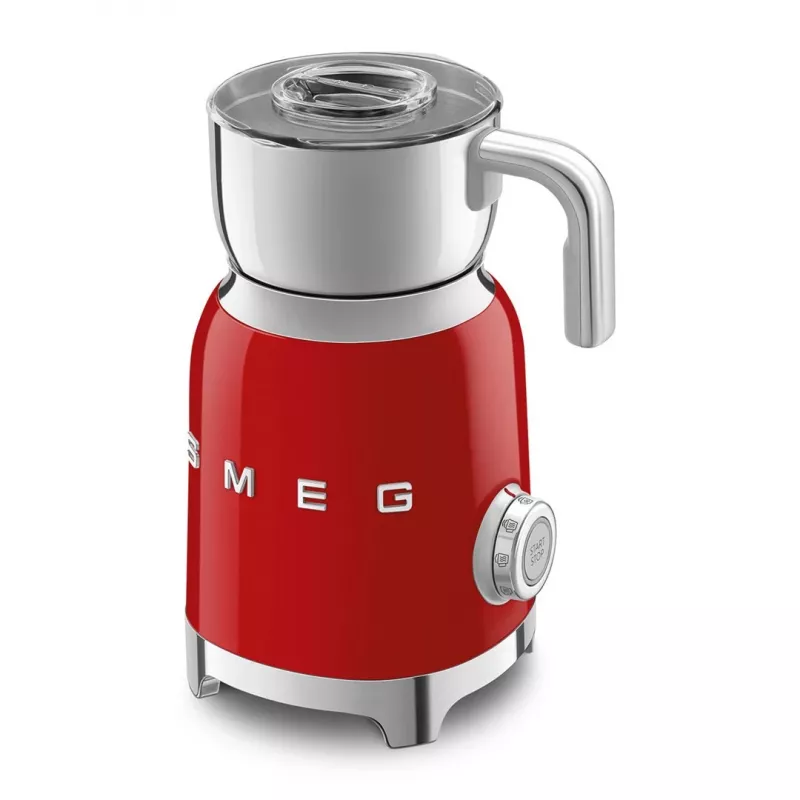 Smeg 50's Style MFF11RDEU raudonas pieno putotojas ir šildytuvas