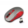 Belaidė optinė pelė ESPERANZA EM131R 2.4 GHz, 1600 DPI, tinkama abiem rankoms, nano USB imtuvas, 6 mygtukai, pilka