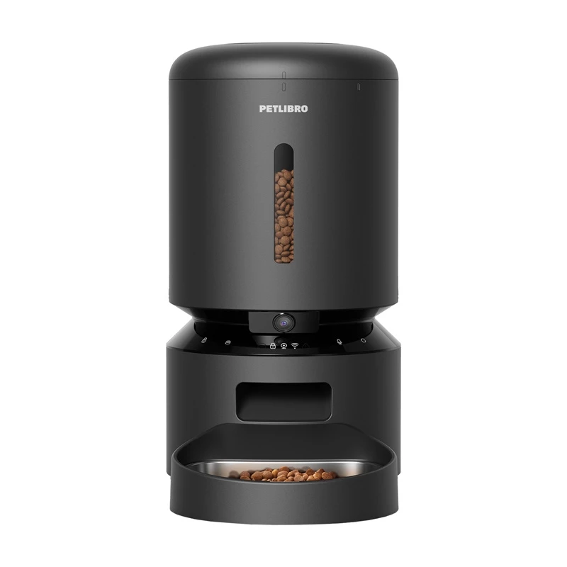 Automatinis ėdalo dozatorius su kamera Aptel Granary 5 L, juodas