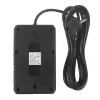 Ilgintuvas MACLEAN MCE393 B – 4 kištukiniai lizdai, 3×USB, 110–240V, 2500W, 3 m laidas, juodas