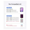 inateck klaviatūra iPad 11 iPad Air 4/5Gen.Com. QWERTZ violetinė