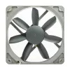 Noctua kompiuterio korpuso ventiliatorius NF-S12B REDUX-1200 PWM 120 mm, 12 V, 1200 RPM, 18,1 dB, pilkas