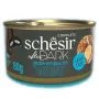 Šlapias kačių ėdalas Agras Pet Foods Schesir after Dark Complete Brühe 80 g – vištiena, be glitimo, suaugusioms katėms