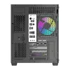 Kompiuterio korpusas DarkFlash B275 PRO (juodas) su 6 aušinimo ventiliatoriais