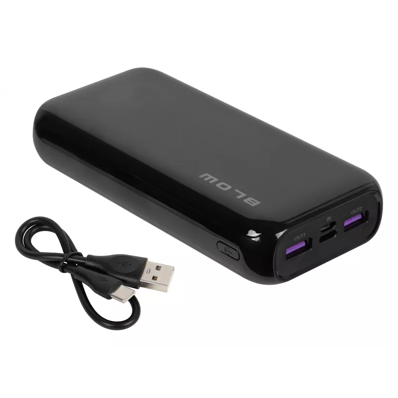 Power Bank 20000mAh QC+PD 20W su Lightning kabeliu PB20E
