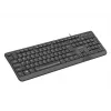 Natec Trout Slim USB klaviatūra, JAV išdėstymas, juoda