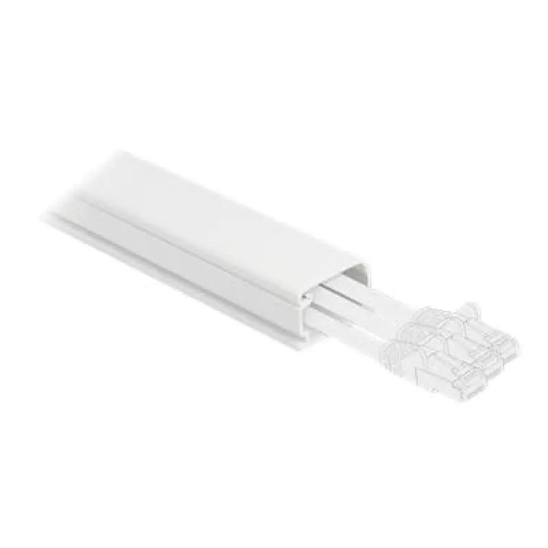 Kabelių kanalas PVC 22 mm baltas DeLOCK 20720