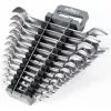 Dvigalvių veržliarakčių rinkinys Wiha 44753 – 12 vnt., dydžiai SW 6–32 mm