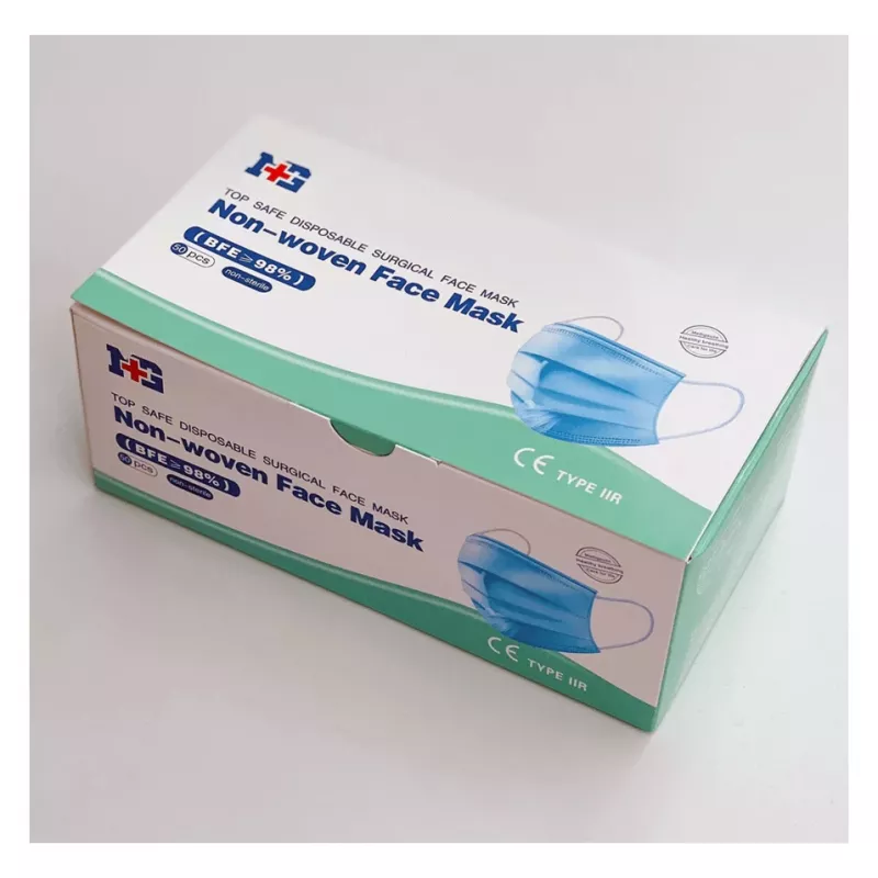 Vienkartinė apsauginė kaukė Uniroar Model — 50 vnt. neaustinė