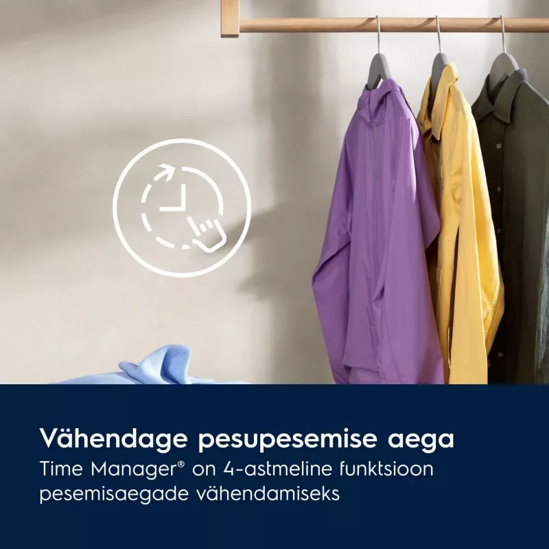 Skalbimo mašina Electrolux EWS6326DE, priekinė pakrova, 60 cm plotis