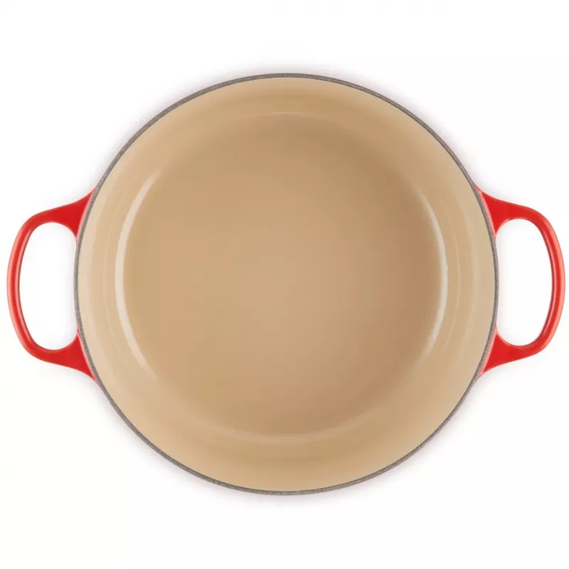 Le Creuset Signature 6,7 L apvalus puodas raudonas